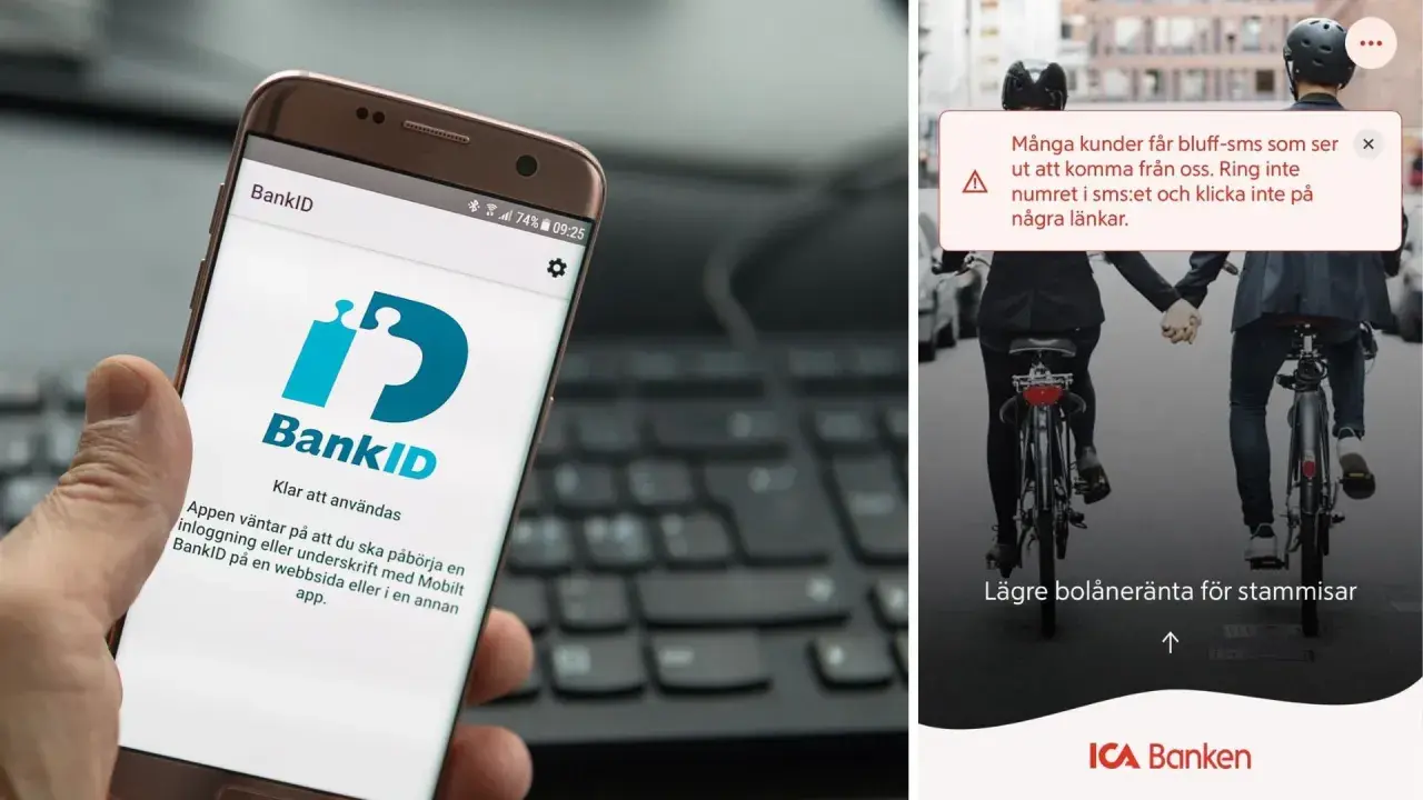 Varning för bluff-sms som ser ut att komma från banken. Din bank verifieringskod sms kan vara falsk. Klicka inte på länkar.