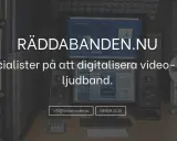 Specialister på att digitalisera gamla VHS-band till dator. Utrustning för att rädda dina minnen.