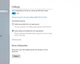 Windows inställningar för Urklipp. Här kan du aktivera synkronisering av urklippsobjekt mellan enheter.
