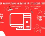 Steg-för-steg-guide för att rensa datorn: stäng av, dammsug utsidan, skruva loss sidopanelen, rengör fläktar och chassi, montera tillbaka.