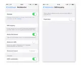 Inställningar för att skicka sms från datorn via SMS-koppling. Aktivera SMS-koppling för att skicka och ta emot meddelanden på andra enheter.