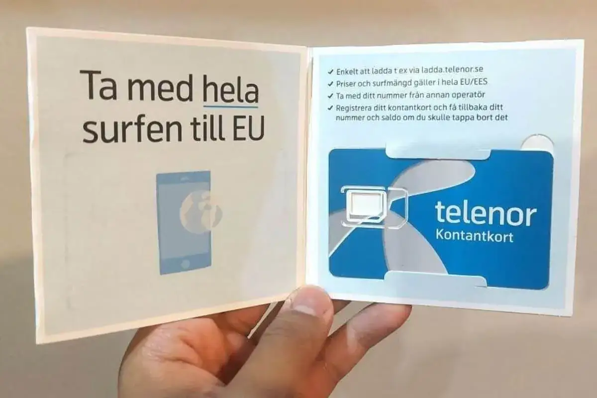 Ett Telenor kontantkort som l&aring;ter dig ta med surfen till EU. Perfekt f&ouml;r resan!